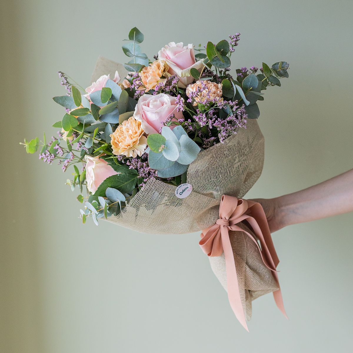 Cashmere - Ramo con rosas rosas - Entrega Hoy