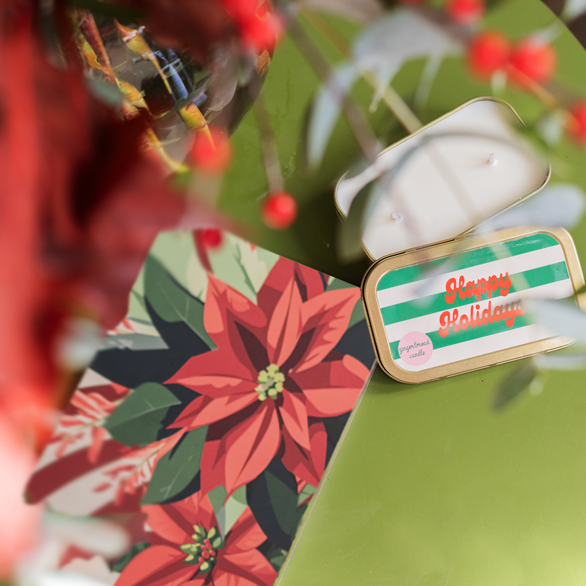 Pack Navidad: Jungle Bells con Vela y Tarjeta 