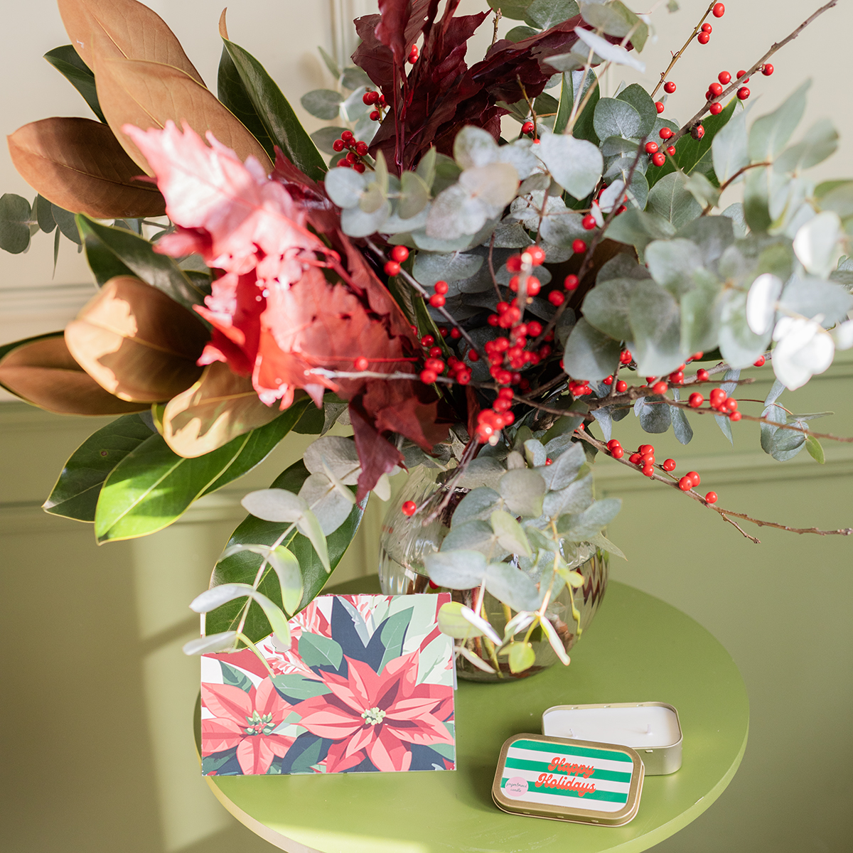 Pack Navidad: Jungle Bells con Vela y Tarjeta 