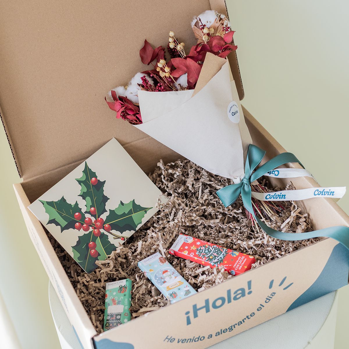 Pack Natal: Mini Buquê com Bombons e Cartão